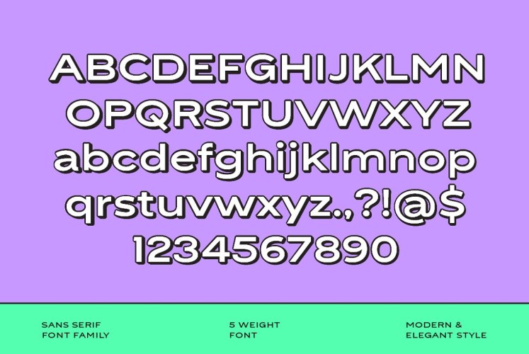Cutta Sans Serif Fonts free download preview 4 – Sans Serif Fonts font