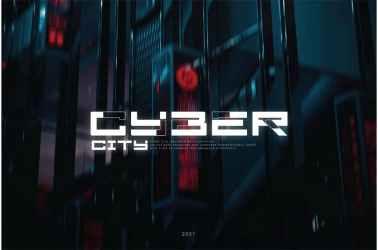 Cyber City Font free download – Serif font preview