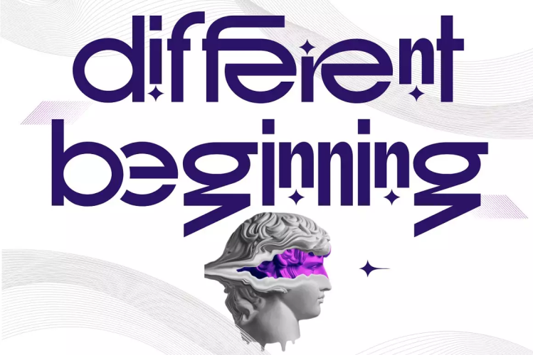 Different Beginning Font free download preview 6 – Display Fonts font