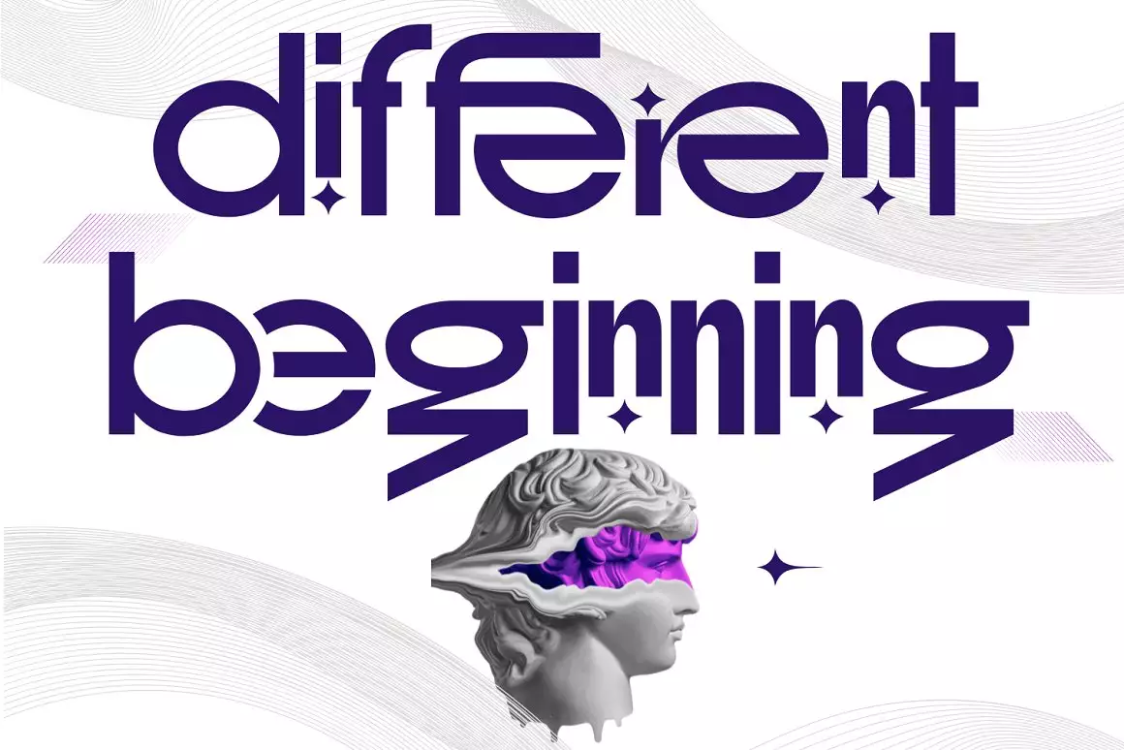 Different Beginning Font free download – Display Fonts font preview image for Windows and Mac