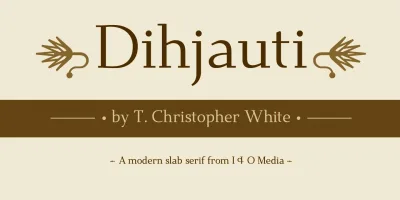 Dihjauti Font Family free download – Serif Fonts preview