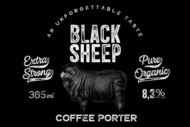 Double Porter Font free download preview 2 – Display Fonts font