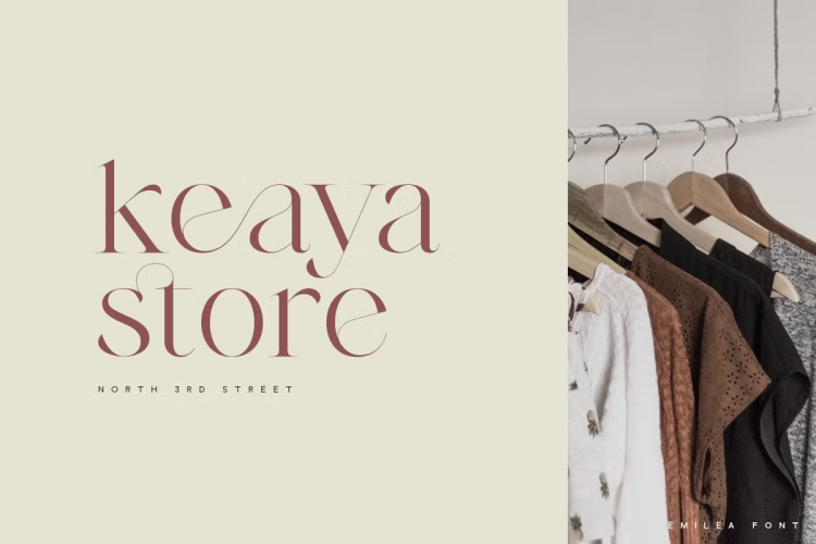 Emilea Font free download preview 2 – Serif Fonts font