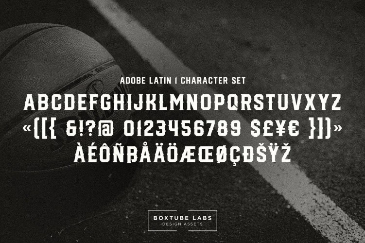 Empera Font free download preview 4 – Display Fonts font