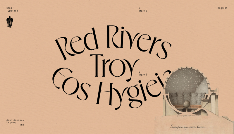 Eros Font free download preview 5 – Display Fonts font