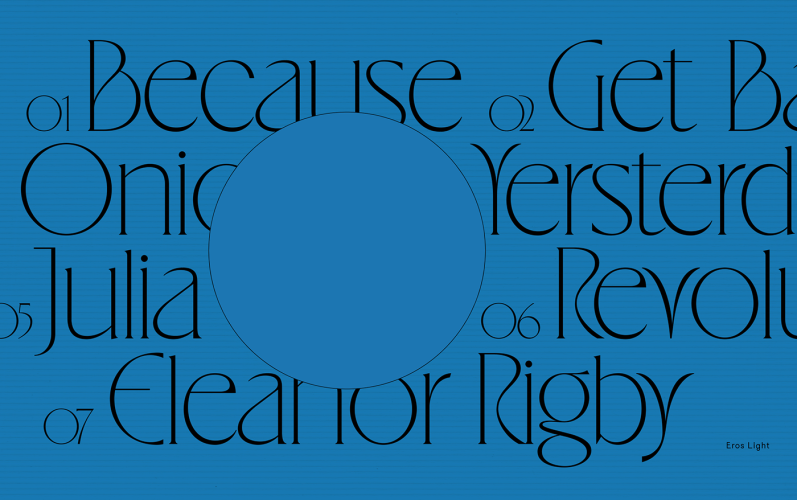 Eros Font free download preview 6 – Display Fonts font