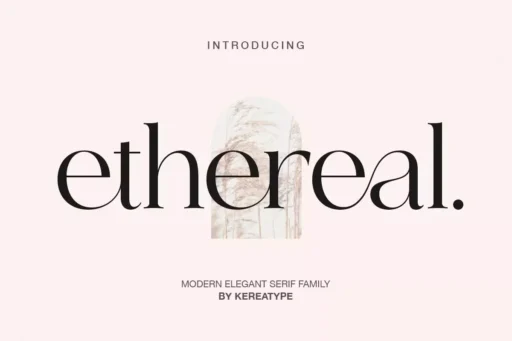 Ethereal Font free download – Serif Fonts font preview image for Windows and Mac
