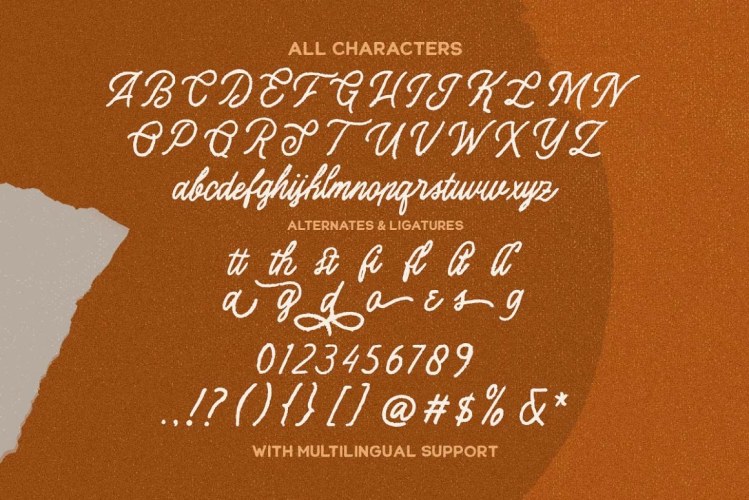 Euphorich – Handwritten Script Font free download preview 4 – Script And Handwritten font