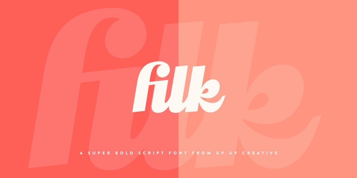 Filk Font free download – Script And Handwritten font preview image for Windows and Mac