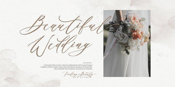 Finding Beauty Font free download preview 4 – Script And Handwritten font