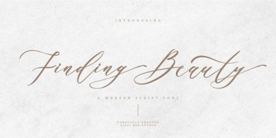 Finding Beauty Font free download – Script And Handwritten font preview