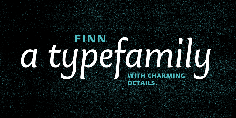 Finn Font Family free download preview 1 – Sans Serif Fonts font