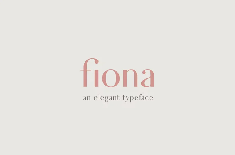Fiona Font free download preview 5 – Serif Fonts font