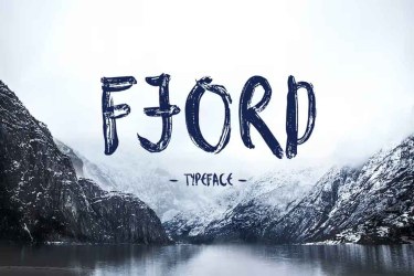 Fjord Brush Font free download – Script And Handwritten font preview