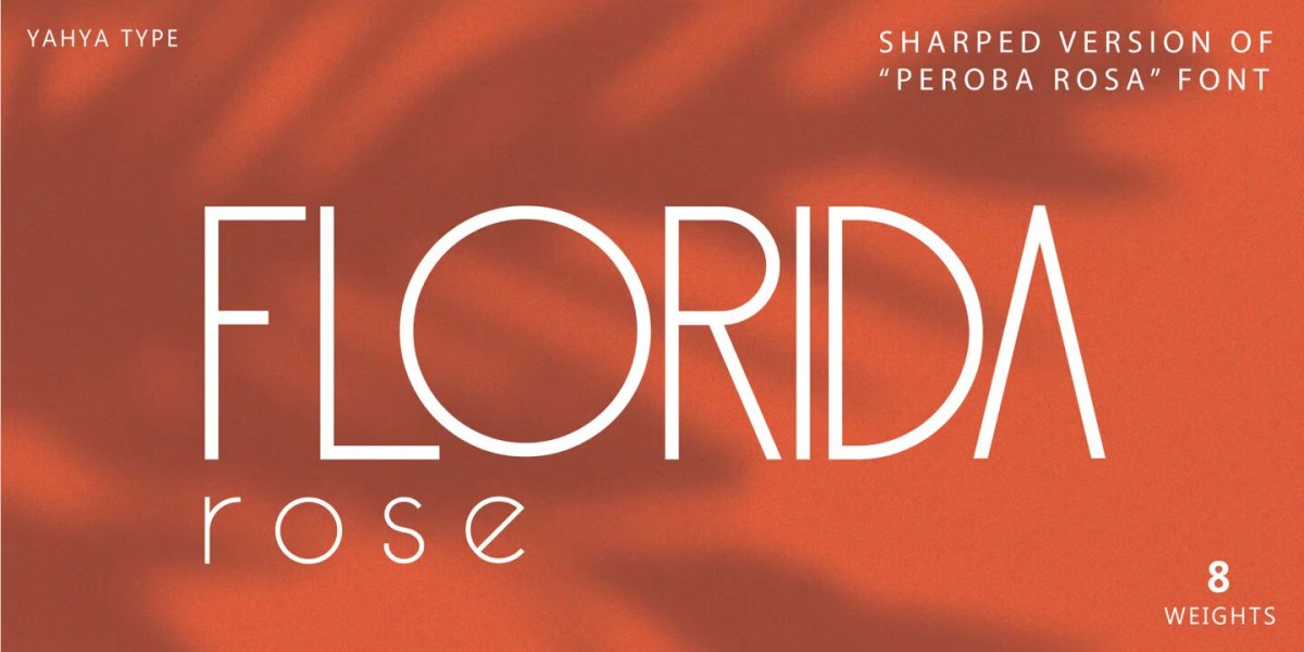 Florida Rose Font free download – Display Fonts font preview image for Windows and Mac