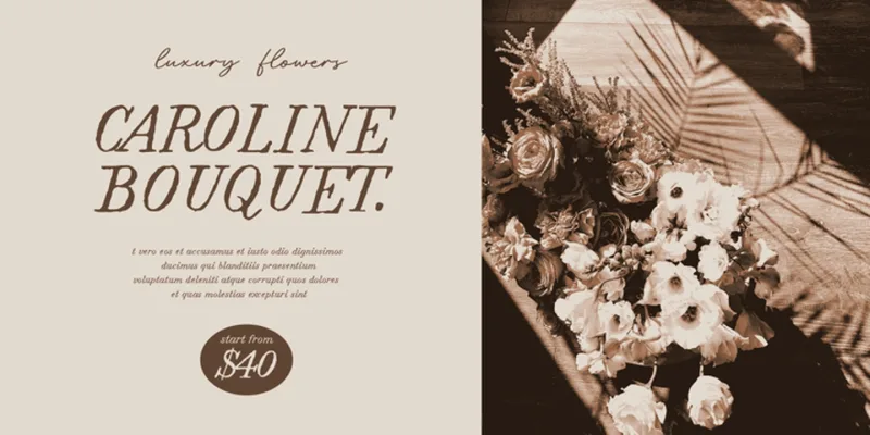 Forward Serif Font Family preview 3 – Serif Fonts font sample