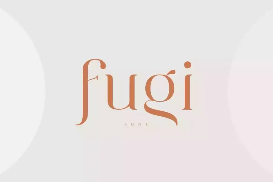 Fugi Font free download – Serif Fonts font preview image for Windows and Mac