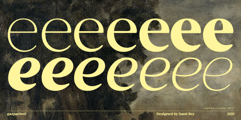 Gazpacho Font free download preview 1 – Serif Fonts font