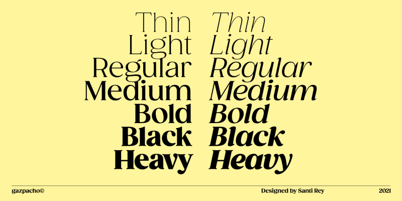 Gazpacho Font free download preview 5 – Serif Fonts font