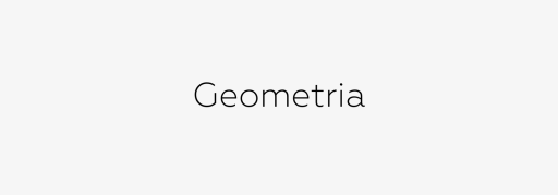 Geometria Font free download – Sans Serif Fonts font preview image for Windows and Mac
