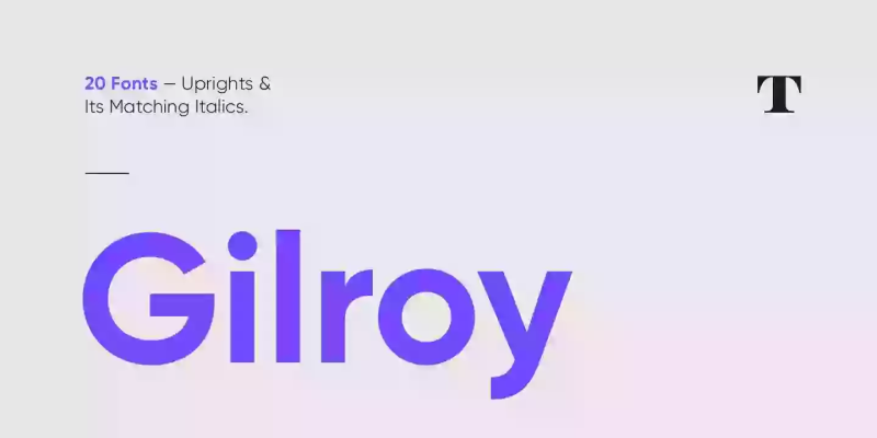 Gilroy Font free download preview 8 – Sans Serif Fonts font