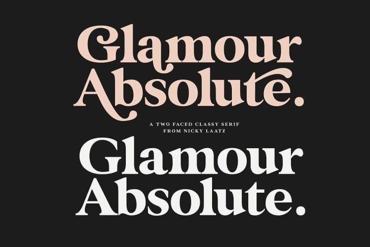 Glamour Absolute Font free download preview 11 – Serif Fonts font