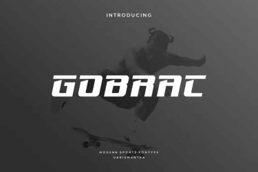 Gobrac Font free download – Decorative Fonts font preview