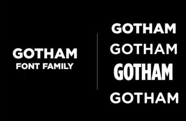 Gotham Font Family free download – Typeface font preview