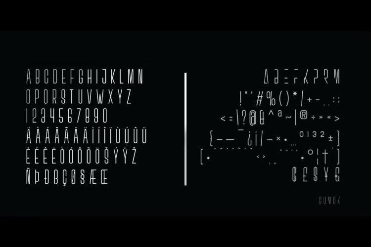 Gumok Font free download preview 4 – Sans Serif Fonts font