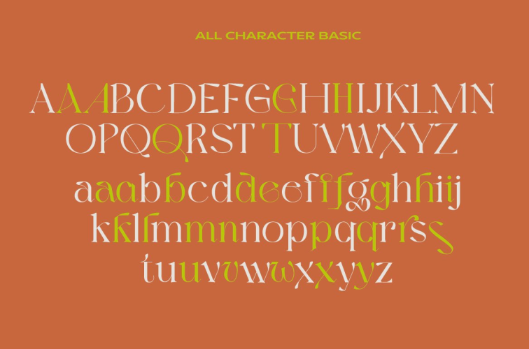Harmond Font free download preview 9 – Serif Fonts font