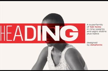 Heading Pro Font free download – Typeface font preview