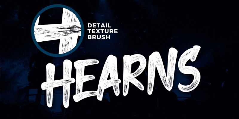 Hearns Font free download preview 2 – Brush Fonts font