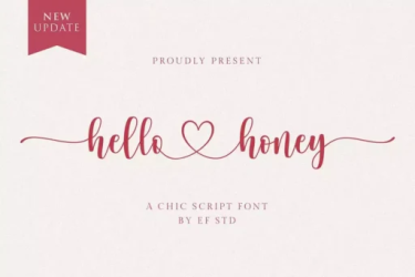 Hello Honey Font free download – Script And Handwritten font preview