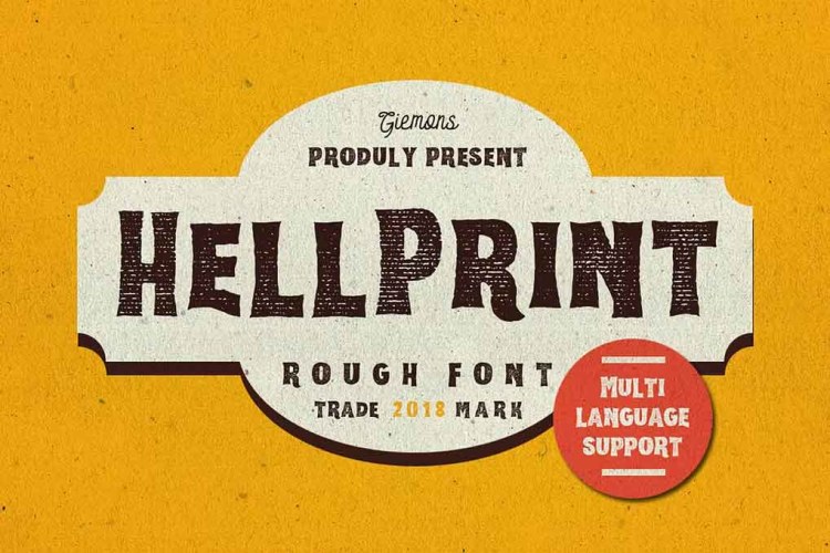 Helprint Typeface Font free download preview 3 – Serif Fonts font