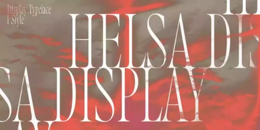 Helsa Display Font free download preview 5 – Serif Fonts font