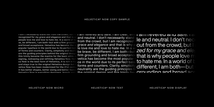 Helvetica Now Font free download preview 3 – Sans Serif Fonts font