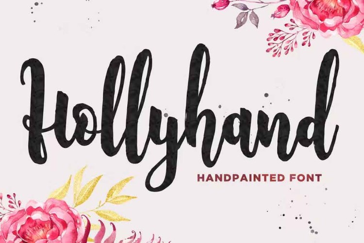 Holyhand Script Font free download preview 3 – Script And Handwritten font