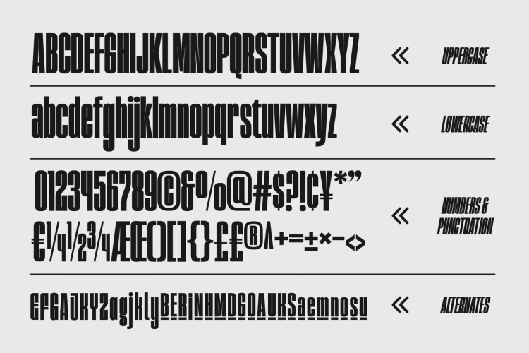 Homura Font free download preview 6 – Sans Serif Fonts font