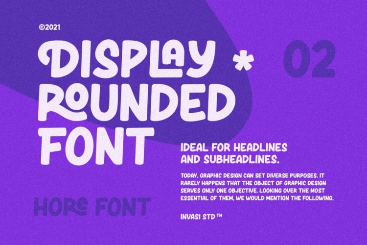 Hore Font free download preview 1 – Script And Handwritten font