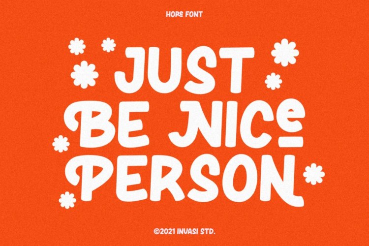 Hore Font free download preview 2 – Script And Handwritten font