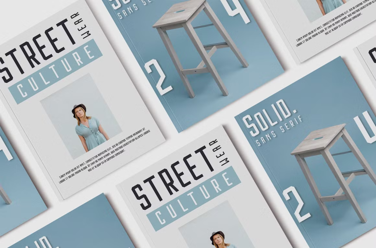Houston Font free download preview 4 – Display Fonts font