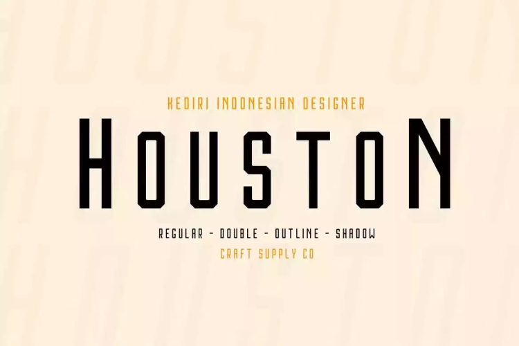 Houston Font free download preview 8 – Display Fonts font