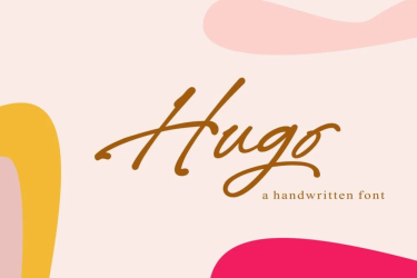 Hugo Font free download – Script And Handwritten font preview