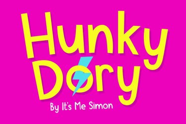 Hunky Dory Font free download – Display font preview