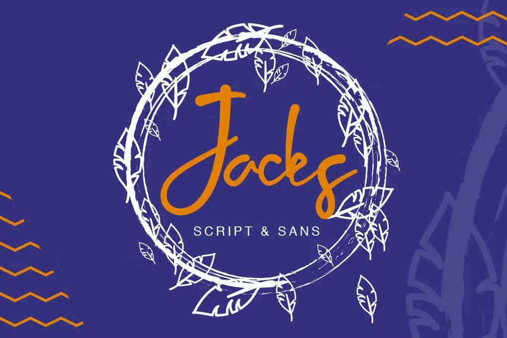 Jacks Font free download – Script And Handwritten font preview image for Windows and Mac
