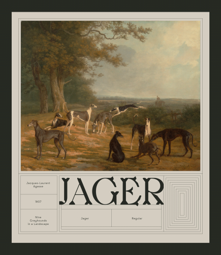 Jager Font free download preview 10 – Display Fonts font