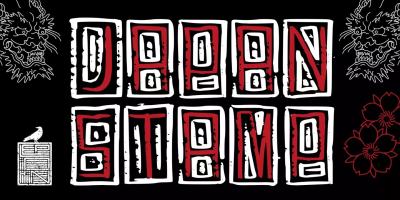 Japan Stamp Font free download – Decorative Fonts font preview
