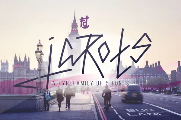 Jarots Font free download – Display Fonts font preview image for Windows and Mac