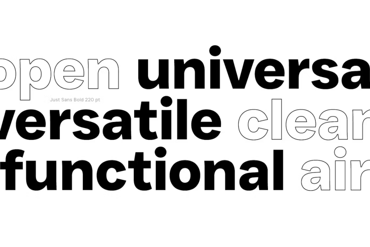 Just Sans Font free download preview 1 – Sans Serif Fonts font
