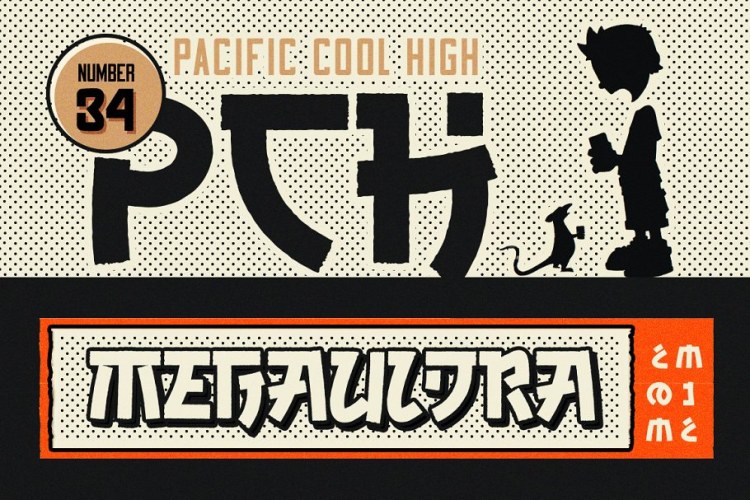 Kabuto Tribute Font free download preview 2 – Display Fonts font